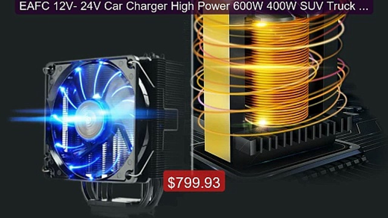 EAFC 12V- 24V Car Charger High Power 600W 400W SUV Truck Fast... -- Amazing Value 2026 | Must Have!