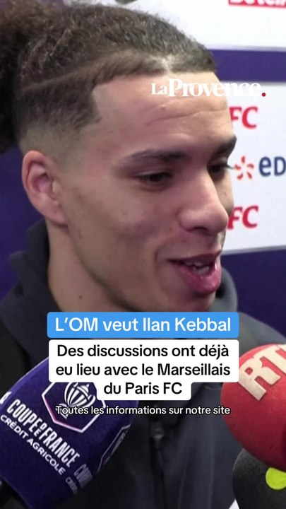 L’OM cible le Marseillais du Paris FC Ilan Kebbal