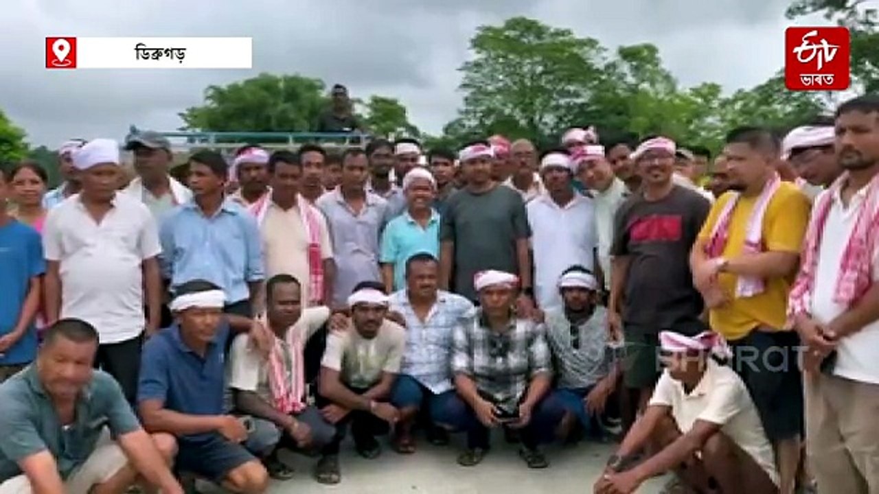 কঠীয়া, ৰোৱনী লগত লৈ শিৱসাগৰলৈ শ্ৰমদানৰ বাবে ৰাওনা লুৰীণজ্যোতি গগৈ