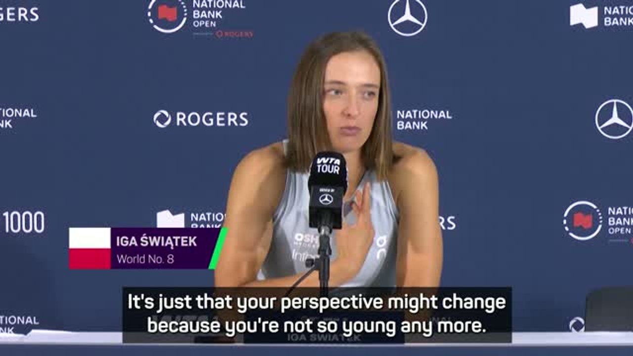 Swiatek ready to take on next generation