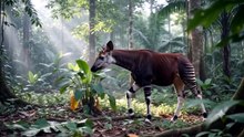 Okapi : The elusive forest beauty with zebra-like stripes and a giraffe’s heritage