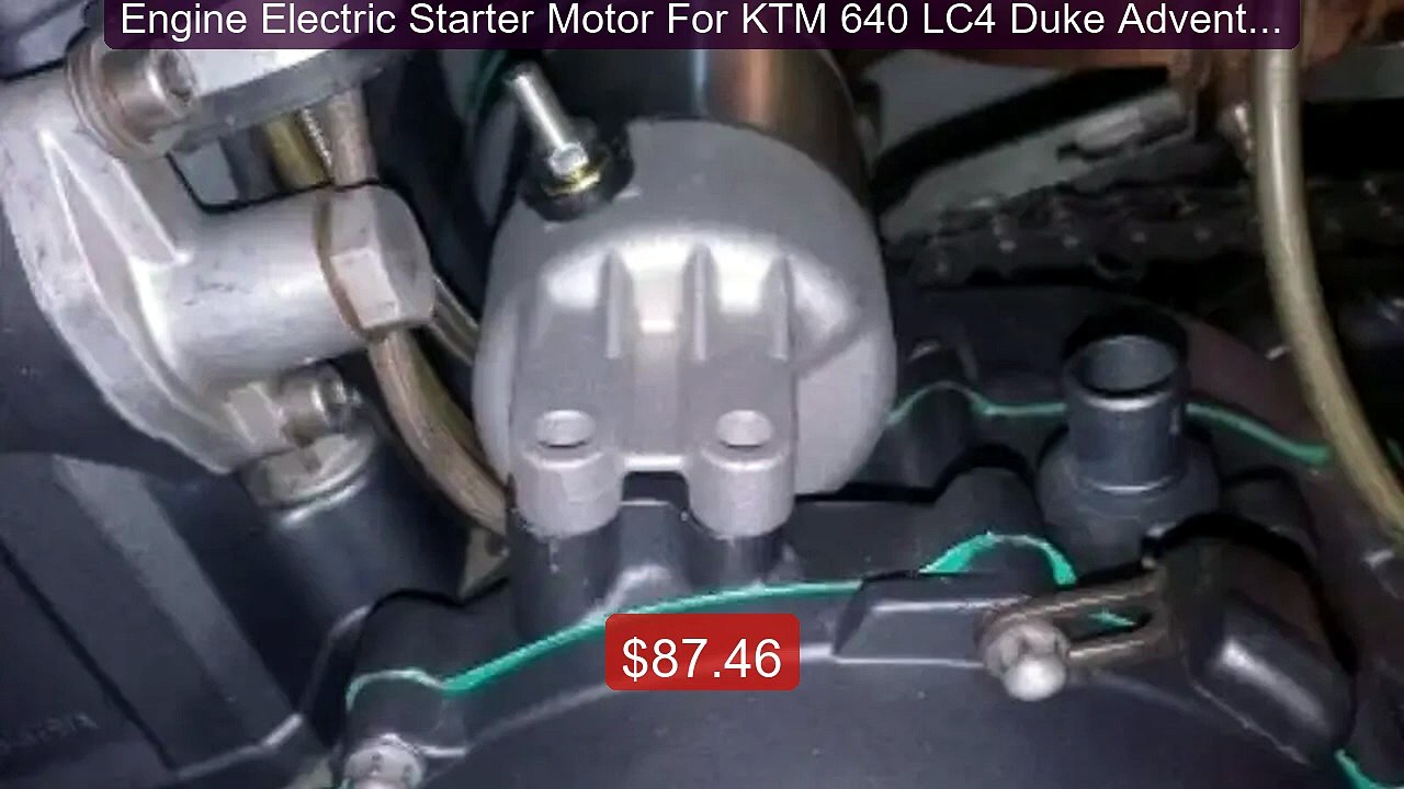 Engine Electric Starter Motor For KTM 640 LC4 Duke Adventure E... -- Best Buy 2026 | Great Quality!