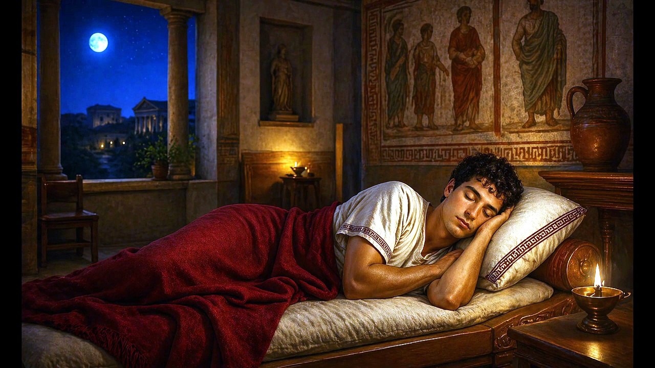 Story 01-Romans Slept Differently Than Us | Bedtime History & Fireplace Sounds for Insomnia Relief