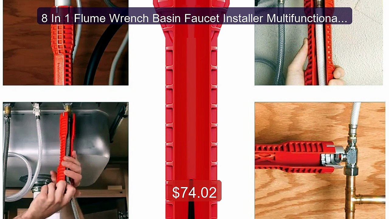 8 In 1 Flume Wrench Basin Faucet Installer Multifunctional Wre... -- Best Buy 2026 | Great Quality!
