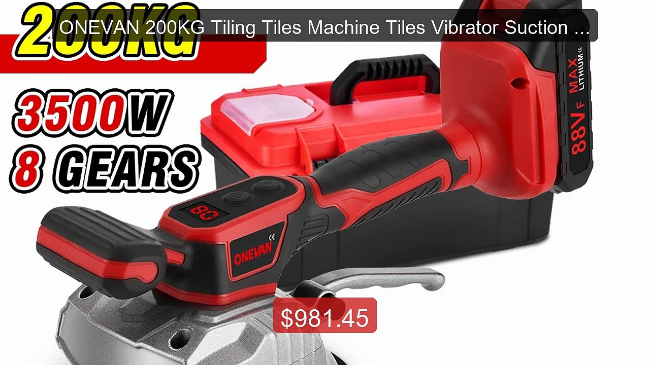 ONEVAN 200KG Tiling Tiles Machine Tiles Vibrato...