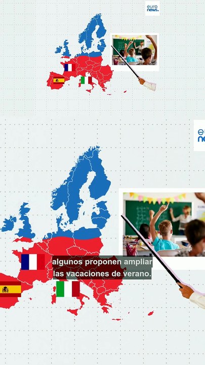 Vacaciones escolares en Europa: los países que podrían alargar el verano por las olas de calor