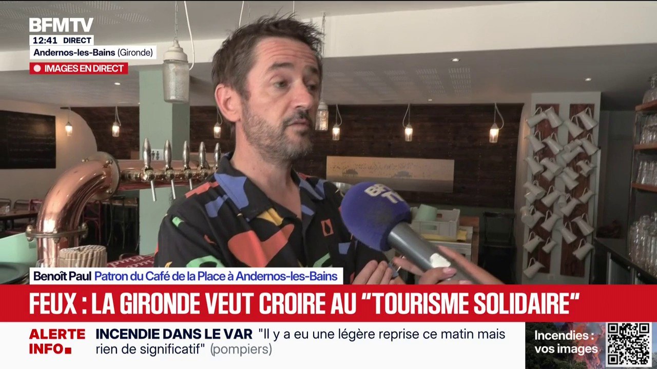 Incendie en Gironde: les professionnels du tourisme tentent de sauver ce qu'il reste de la saison estivale