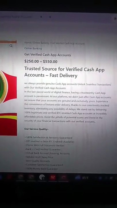 Trusted Source for Verified Cash App Accounts –...