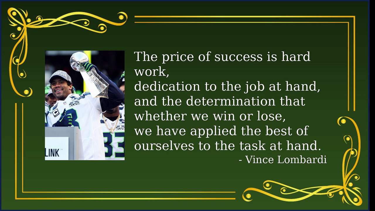 Inspirational Quotes for Success: Hard Work & Determination