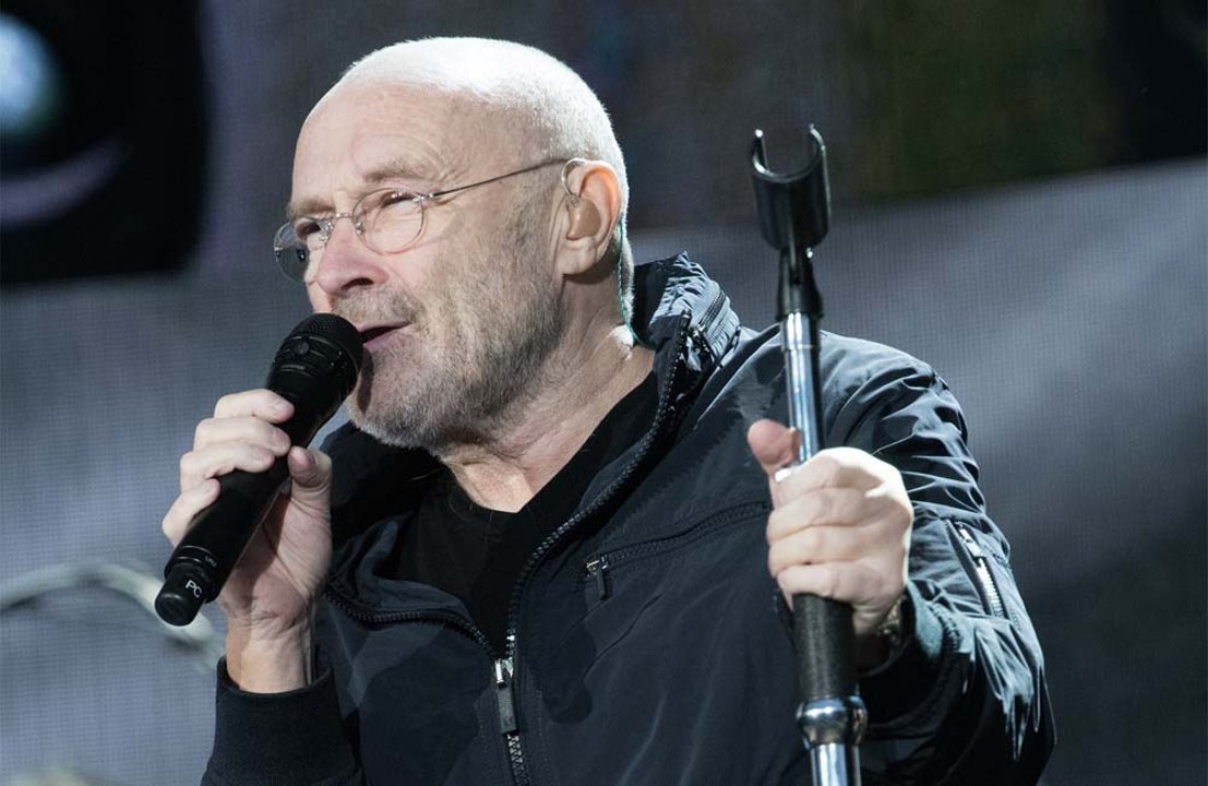 Phil Collins drank wine for breakfast at the height of his alcoholism