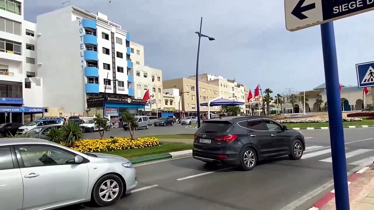 Normalidad casi total en el lado marroquí de la frontera con Ceuta