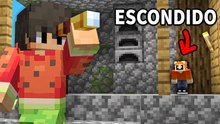 Organicé las escondidas más difíciles en Minecraft Hardcore..