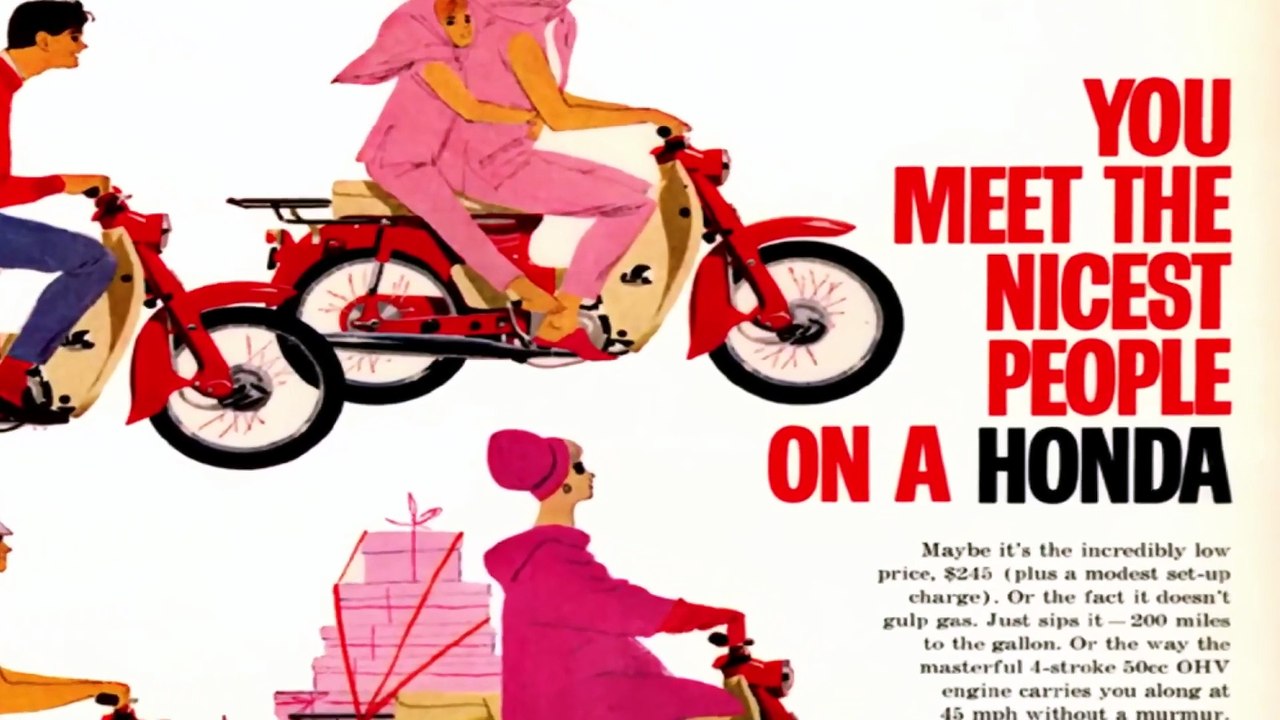 L'histoire des motos HONDA