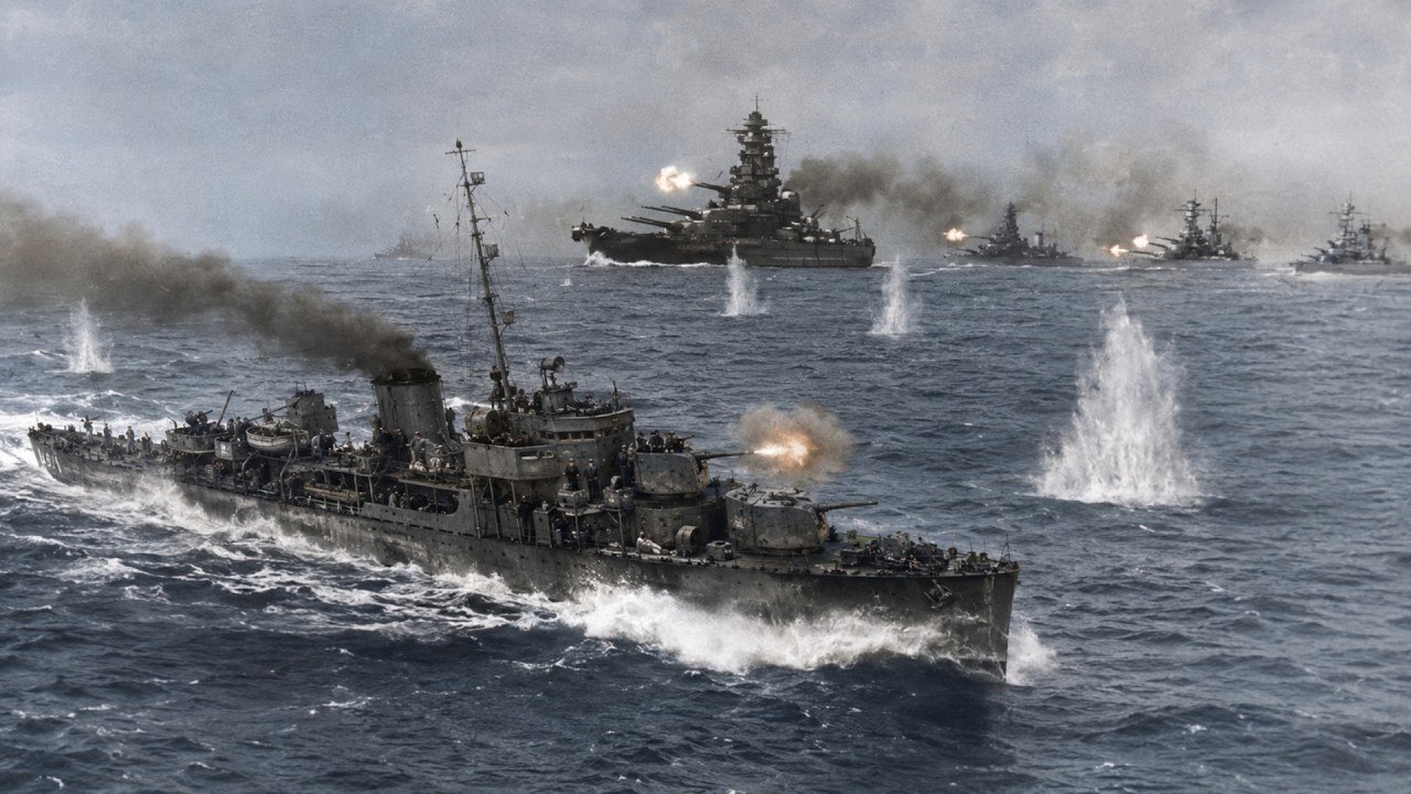 The 1944 Ship That Charged Japan’s Battle Fleet