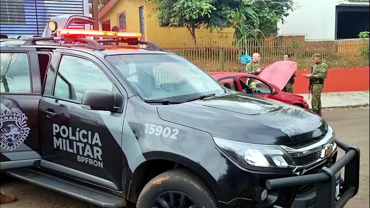 Polícia Militar e PF realizam apreensão após perseguição na BR-277 e XIV de Novembro