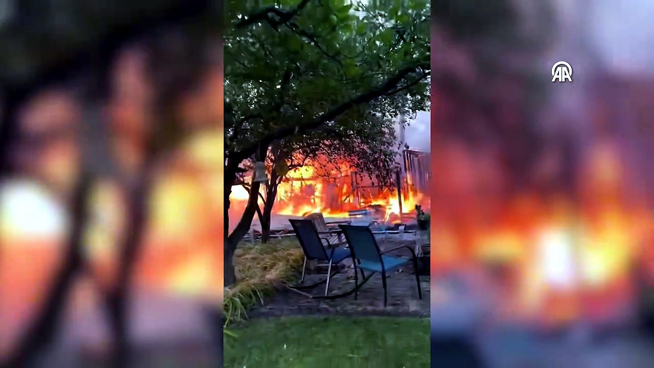 ABD'de büyük yangın felaketi! 600'den fazla yapı kül oldu, 60 bin kişi tahliye edildi