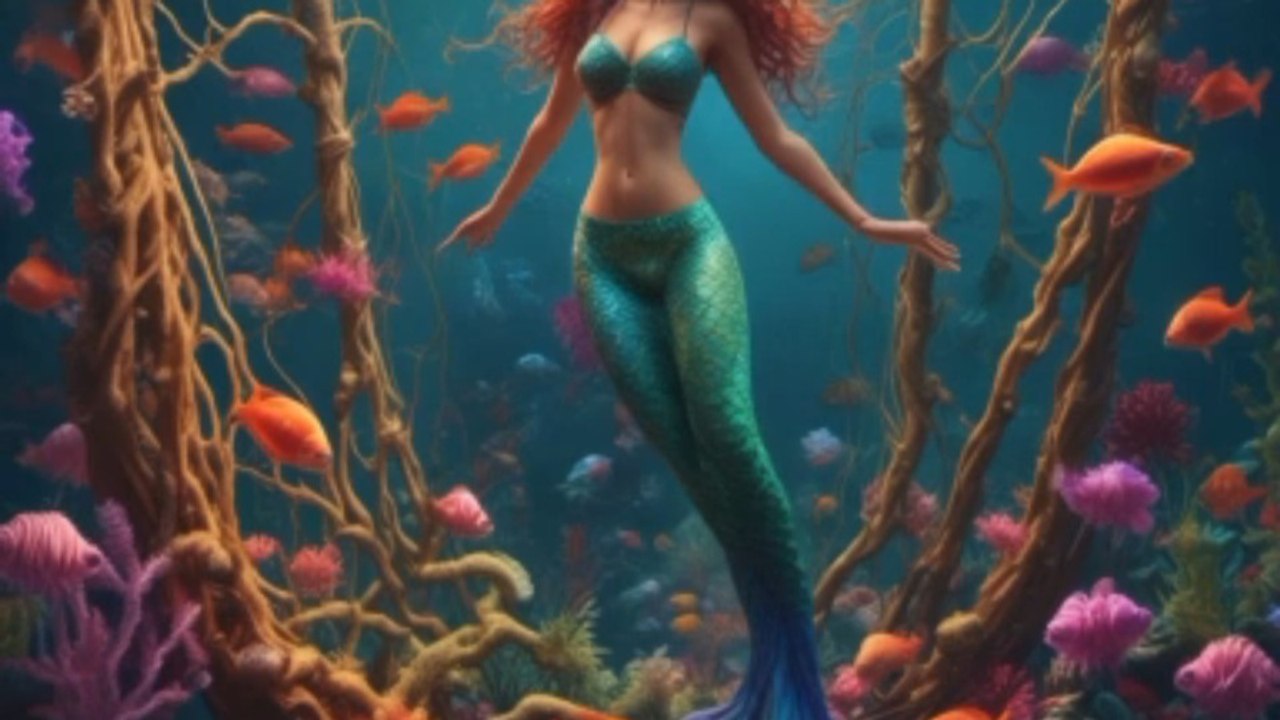 The Mermaid's Greatest Sacrifice | Hindi  Urdu AI Cartoon Story