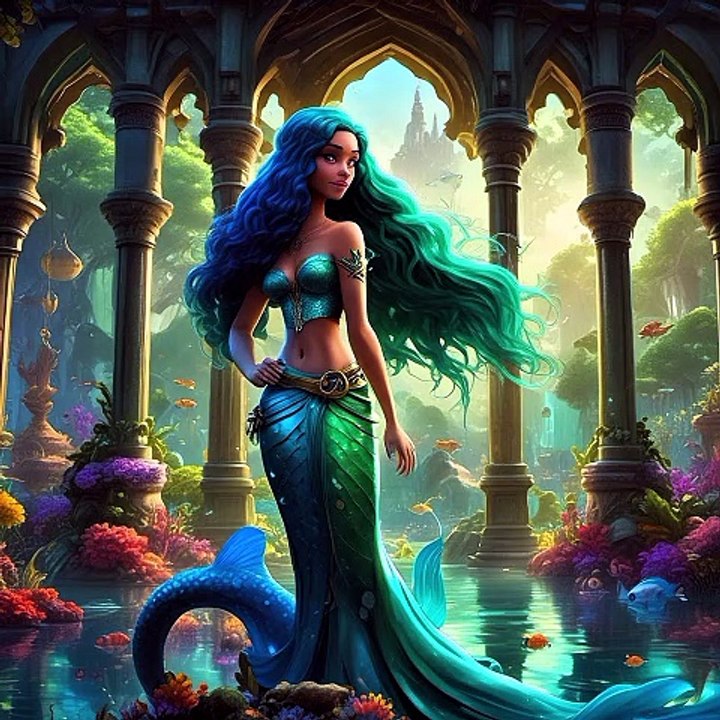 The Mermaid's Ocean Mission | Hindi Urdu AI Cartoon Story