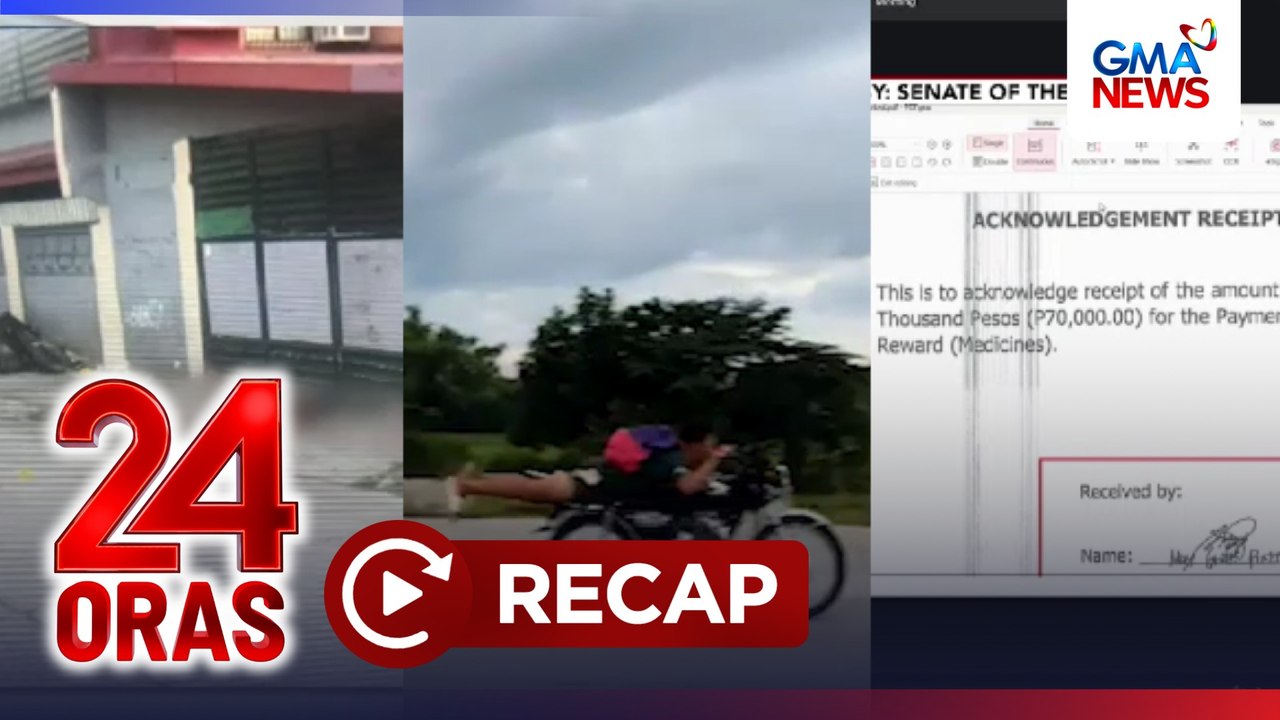 24 Oras: (Part 1) Nabistong iligal na karera; Kuha ng CCTV sa pagpatay sa vlogger na si Mima Alicia; Day 11 ng impeachement trial ni VP Duterte, atbp