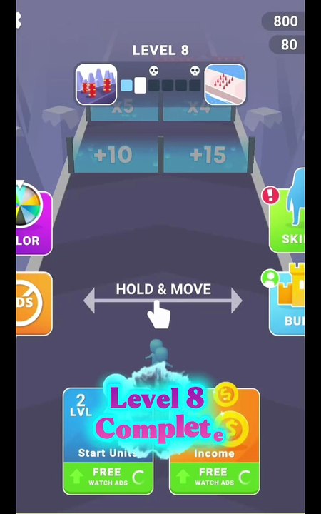 Count Masters - Level 8 Complete