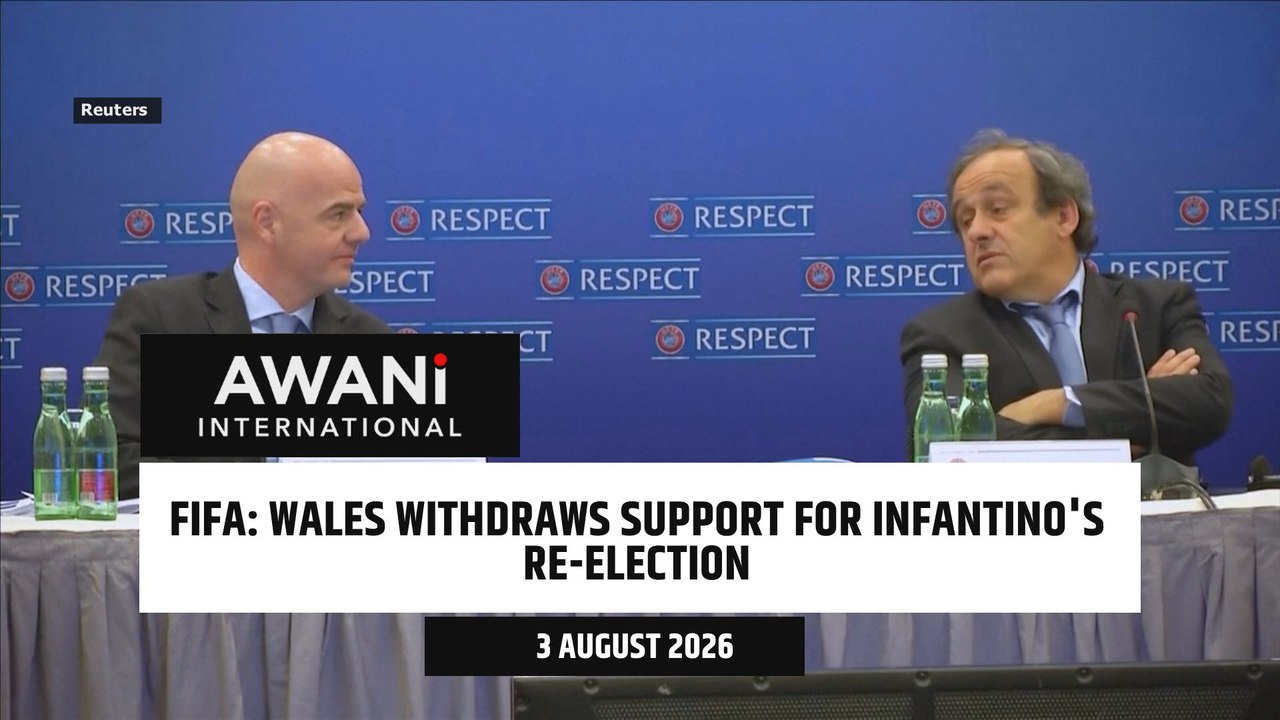 Wales withdraws support for Infantino's FIFA re-election