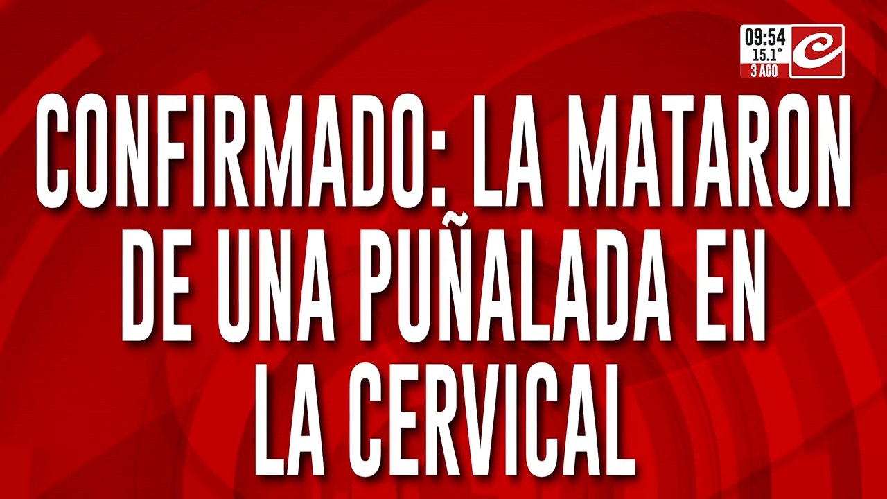 Femicidio de Mailén: la mataron de una puñalada en la cervical