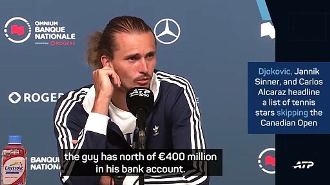 'You can't make us play' - Zverev defends Djokovic withdrawal