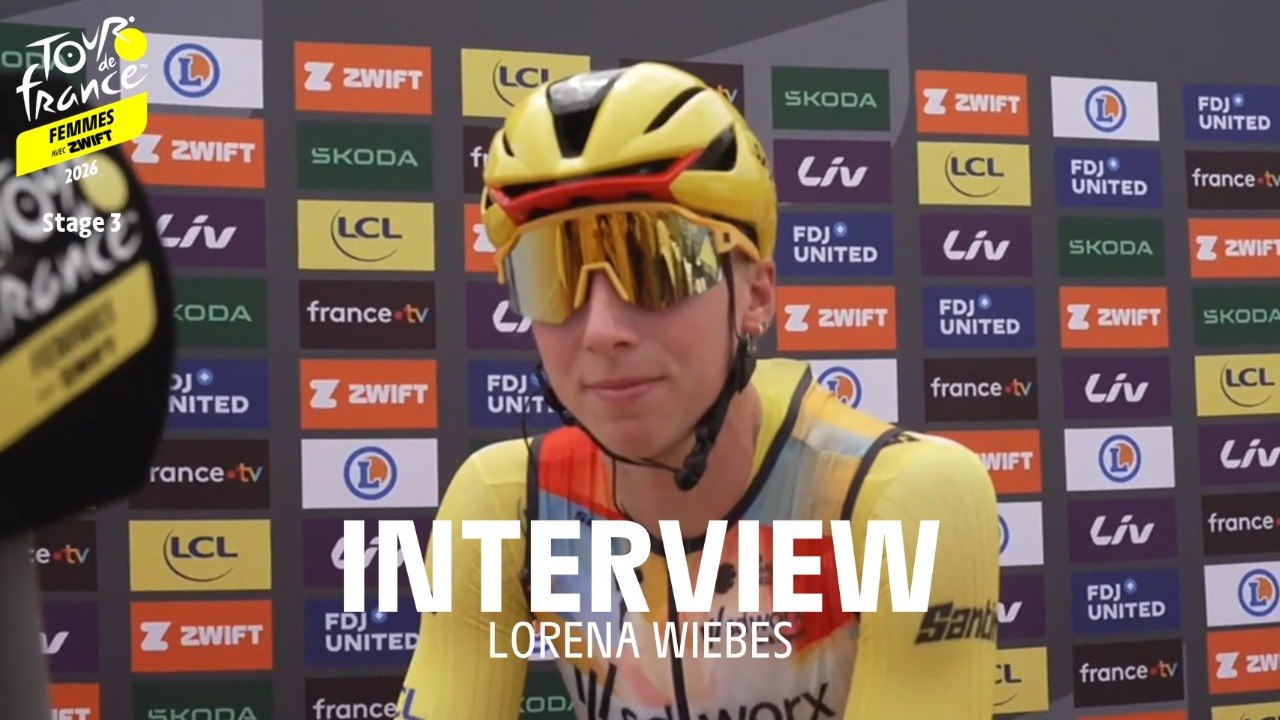 Tour de France Femmes avec Zwift 2026 - Stage 3 Pre-race interview