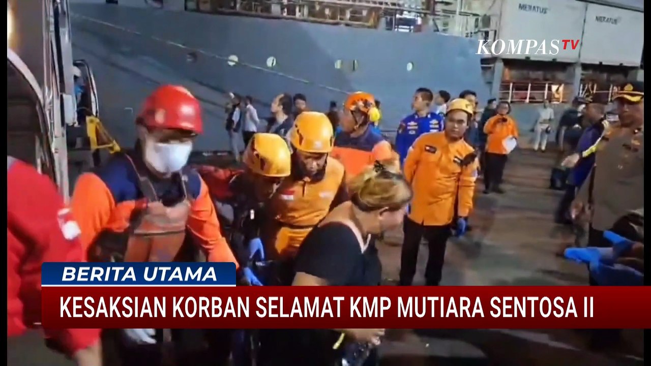 Kesaksian Korban KMP Mutiara Sentosa II, Bertahan sebelum Melompat ke Laut | BERUT