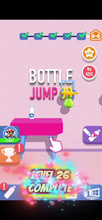 Bottle Jump 3D - Level 26 Complete