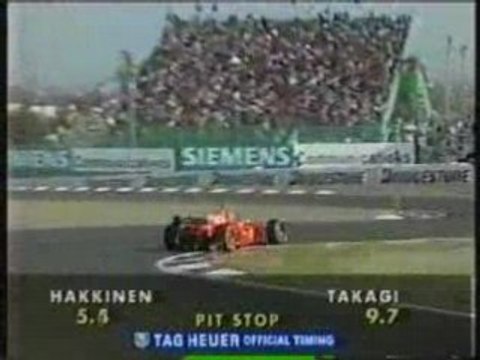 F1 - Hakkinen gana el campeonato del mundo - Suzuka 1998