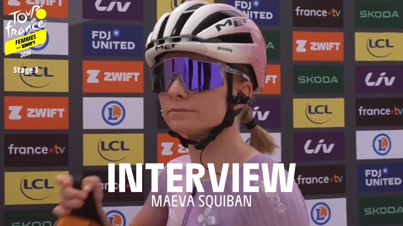 Tour de France Femmes avec Zwift 2026 - Stage 3 Pre-race interview