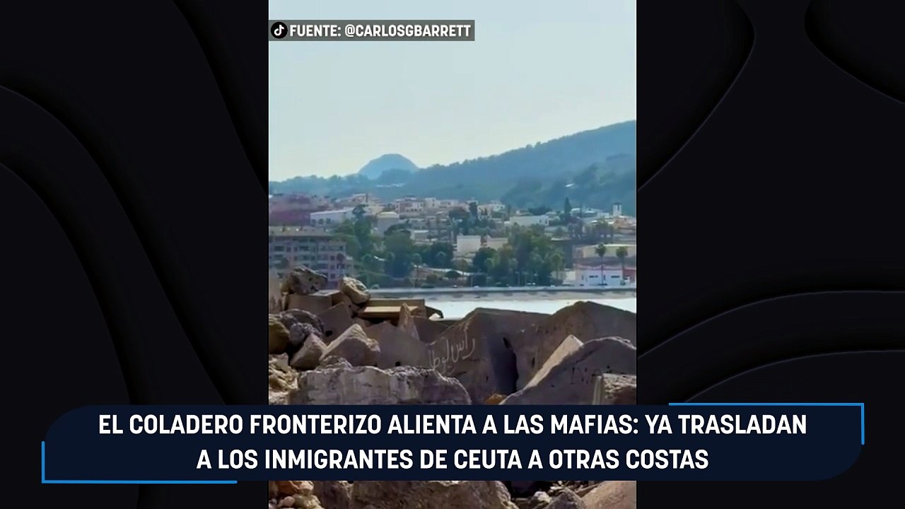 El coladero fronterizo alienta a las mafias: ya trasladan a los inmigrantes de Ceuta a otras costas