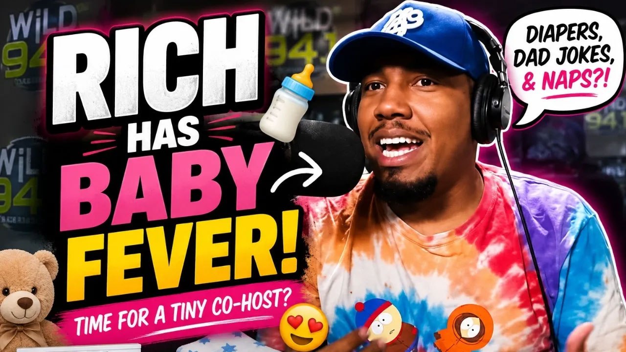 Rich is Ready A Baby...A Little Bit....Kinda