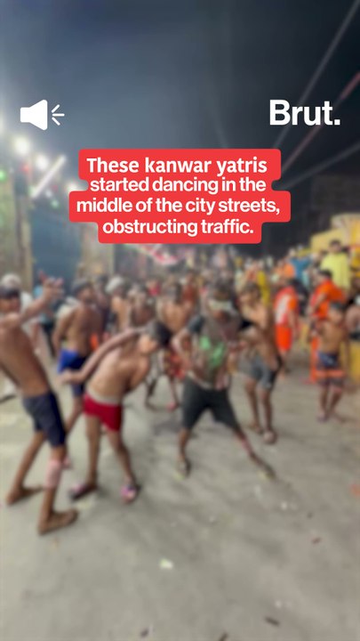 Kanwar Yatra begins with news of dance processions, accidents, medical emergencies and vandalism