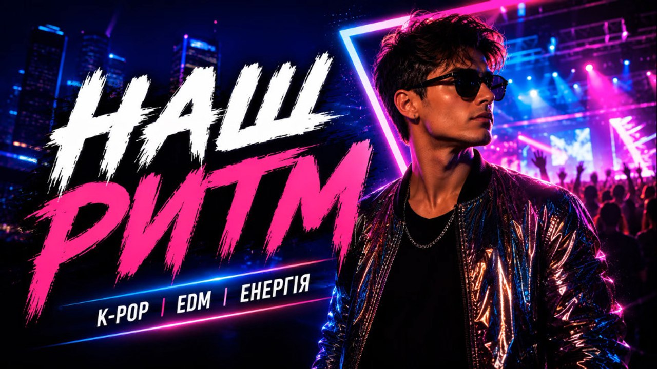 Our Rhythm (Official Video) 🌟 Ukrainian K-Pop & EDM Dance Anthem