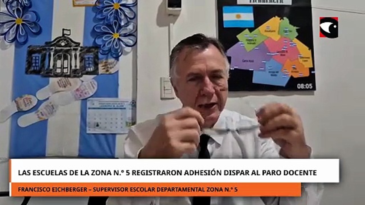 Las escuelas de la Zona N.º 5 registraron adhesión dispar al paro docente