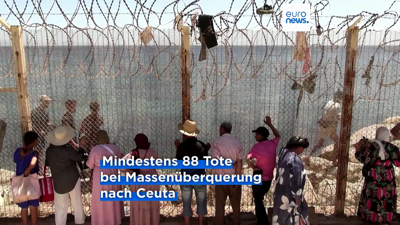 Menschen weiter vermisst: Spanische Polizei meldet mehr als 88 Tote vor Ceuta