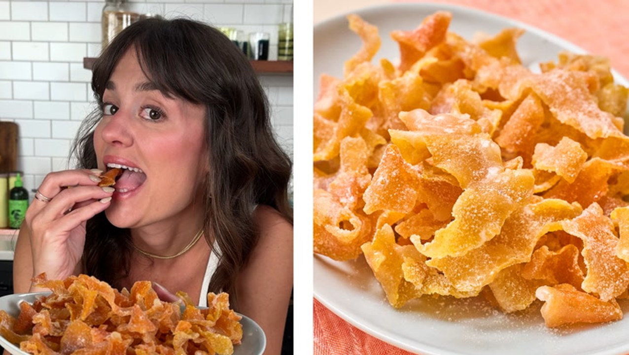 Candied Citrus Peels Recipe