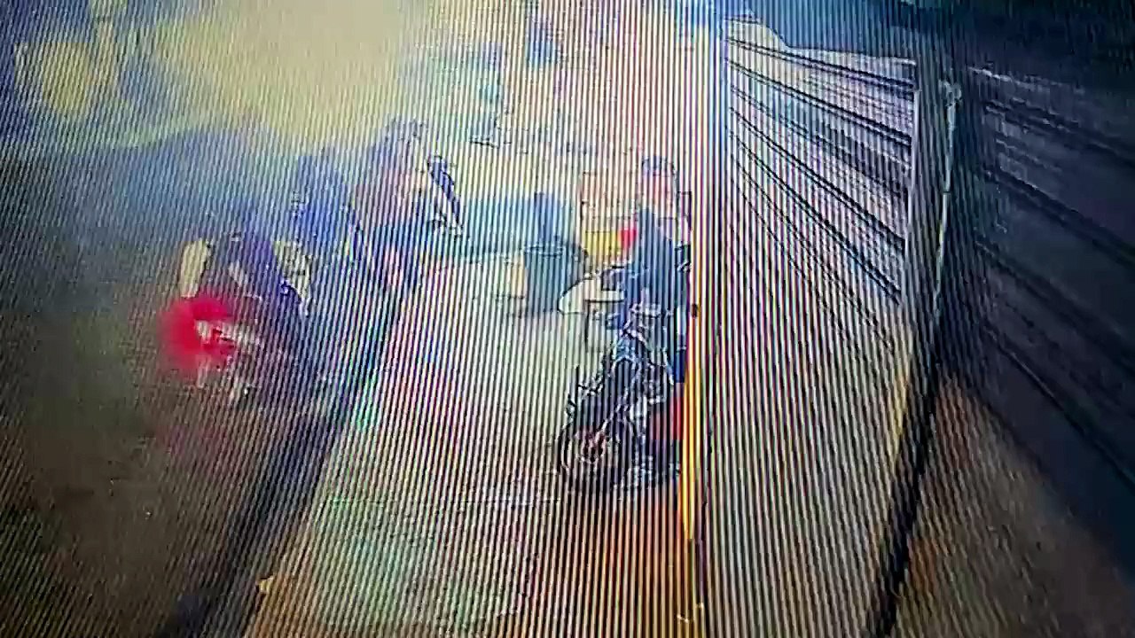 VIDEO MUESTRA EXPLOSION DEL TANQUE DE GAS EN FRITURA DE SFM