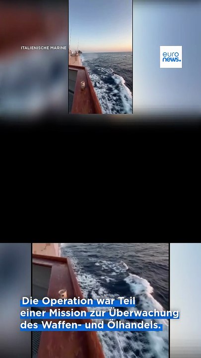 Italienische Marine entert Tanker der russischen Schattenflotte