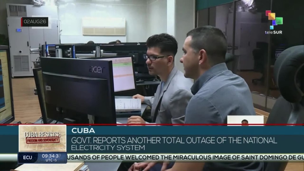 Cuba reports another total outage of the National Electricity System