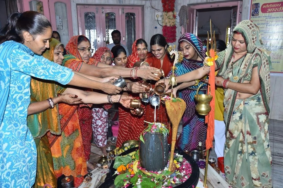 सावन के पहले सोमवार महादेव की भक्ति में डूबा नागौर, हर शिवालय में उमड़ी आस्था