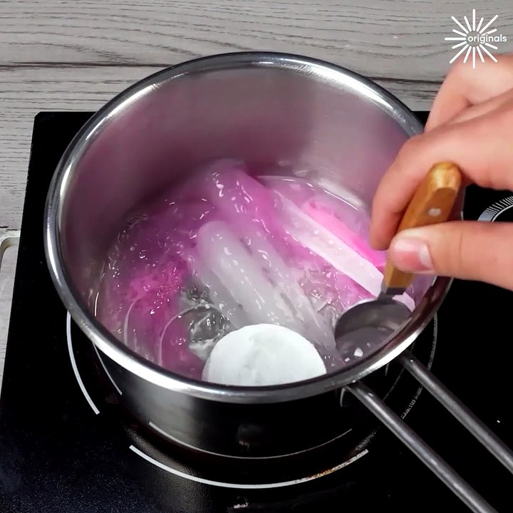 You can easily make a candle at home with this hack!
