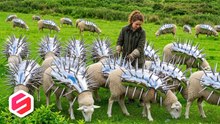 Why Are Austrian Farmers Putting Spiked Vests on Their Sheep? The Reason Will Surprise You!