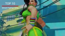 🔥 TOP 10 Street Fighter Girls | Ranking Most Beautiful and attractive Women in SF | 👑 SF Queens