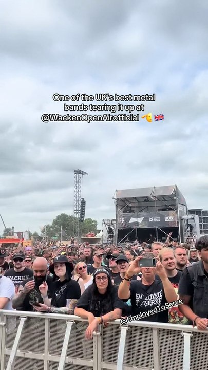 UK Metal Titans Employed To Serve Dominate Wacken