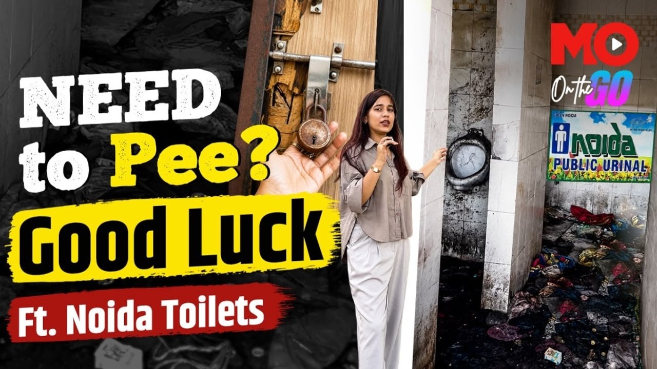 Why are public toilets in Noida locked?