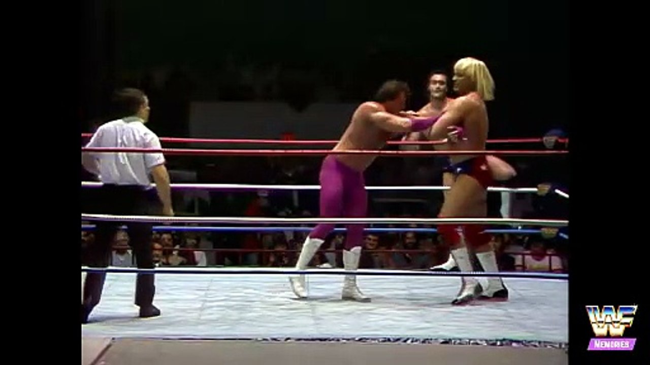 Prime Time Wrestling January 26-1987-opening match-Brutus beefcake & Greg valentine