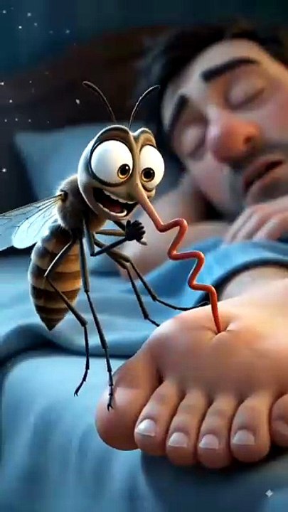 When a mosquito breaks its stinger while searching for its prey, it uses various tricks to sharpen it.